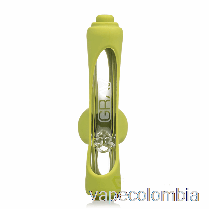 Vape Kit Completo Grav Mini Apisonadora Con Piel De Silicona Verde Aguacate